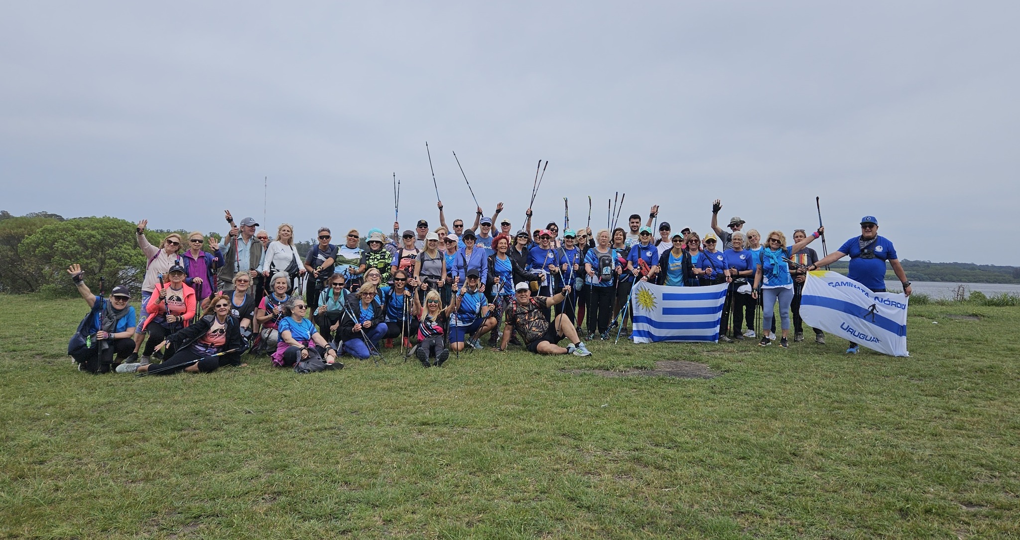 Uruguay, Montevideo,  Nordic walking instructor course