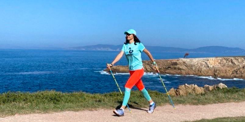 España Instructor Curso de marcha nórdica